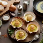 Cassolettes de Saint-Jacques au Champagne : Recette de Noël Raffinée et Facile