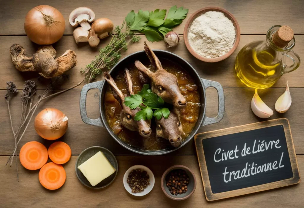 Civet de Lièvre Traditionnel : Recette Authentique de Grand-Mère au Vin Rouge