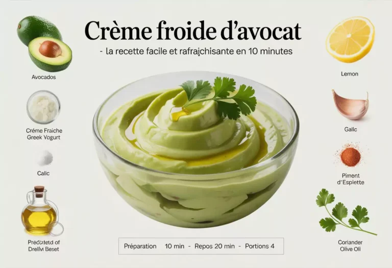 Crème d'Avocat : La Recette Facile et Rafraîchissante en 10 Minutes
