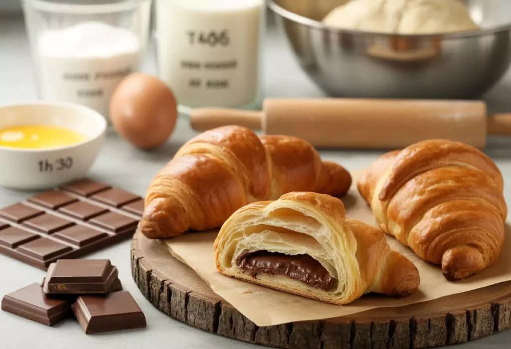 Croissant au Chocolat Maison : Recette Française Authentique et Facile