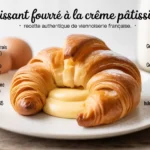 Croissant Fourré à la Crème Pâtissière : Recette Authentique de Viennoiserie Française