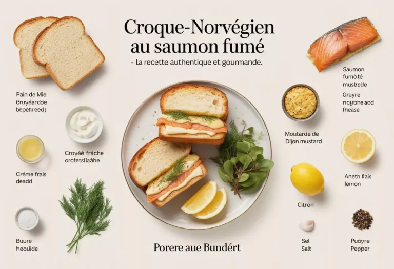 Croque-Norvégien au Saumon Fumé : La Recette Authentique et Gourmande