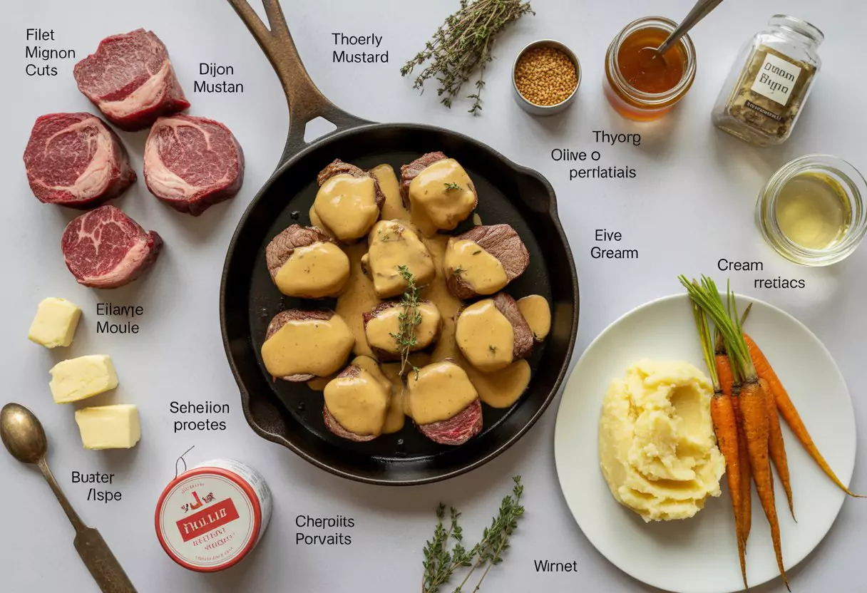 Filet Mignon Sauce Miel Moutarde : La Recette Parfaite qui Éblouira Vos Invités