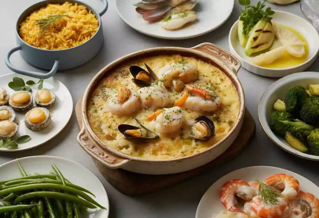 gratin de fruits de mer