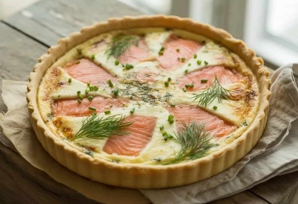 Quiche au Saumon Fumé et Boursin : Recette Facile et Astuces