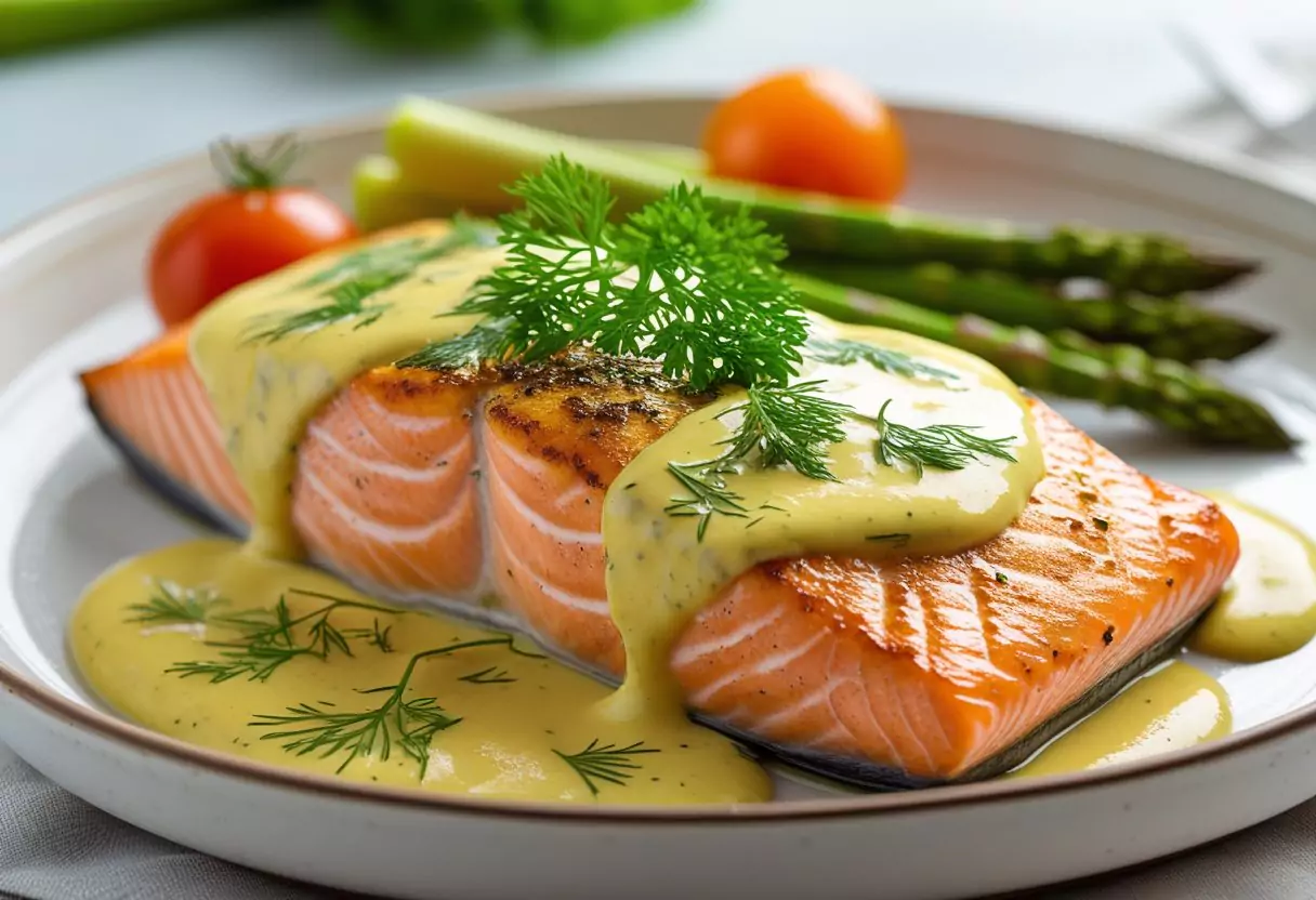 Saumon au four à la crème et moutarde : recette, astuces et variantes