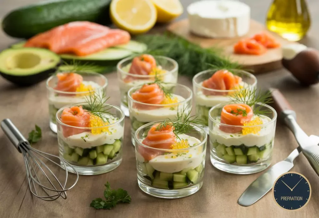 Verrine Saumon Fumé Fromage Frais : La Recette Raffinée Qui Éblouit Vos Invités
