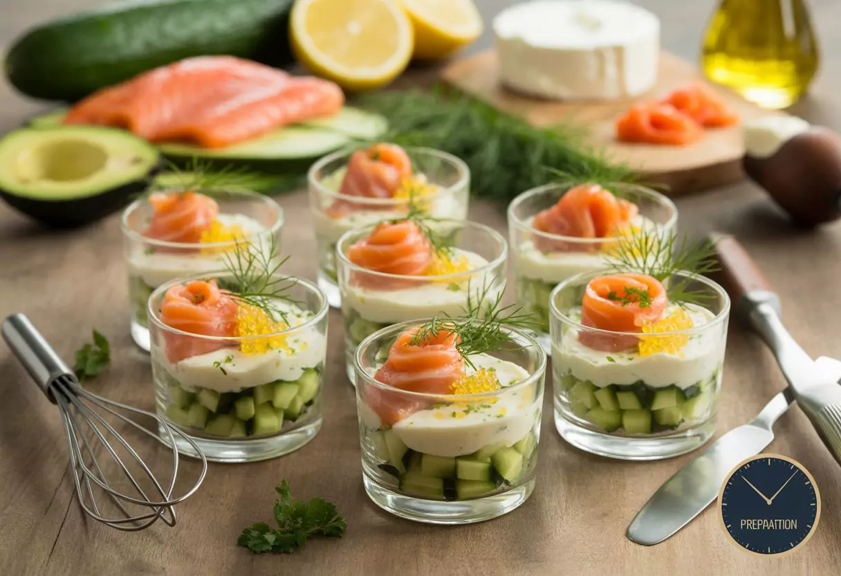 Verrine Saumon Fumé Fromage Frais : La Recette Raffinée Qui Éblouit Vos Invités